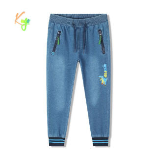 Chlapecké riflové tepláky - kalhoty Kugo CK0932 modré